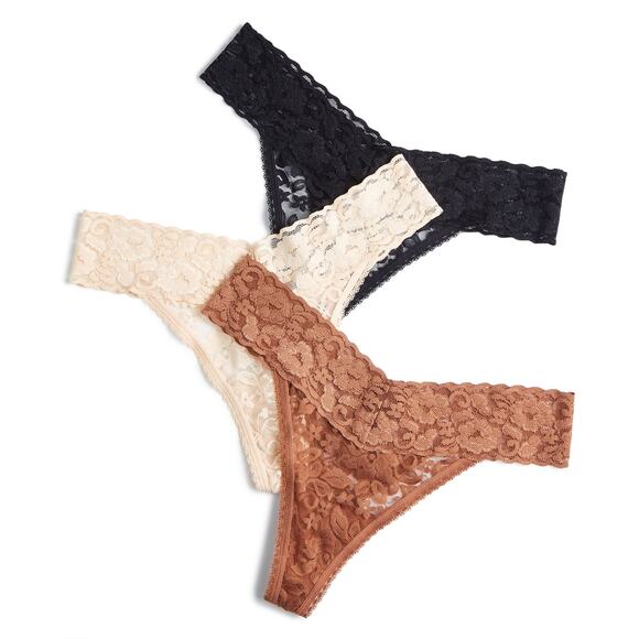 Copied - INC International Concept's Women's 3-Pk. Lace Thong Underwear XXL NWT - Picture 1 of 2